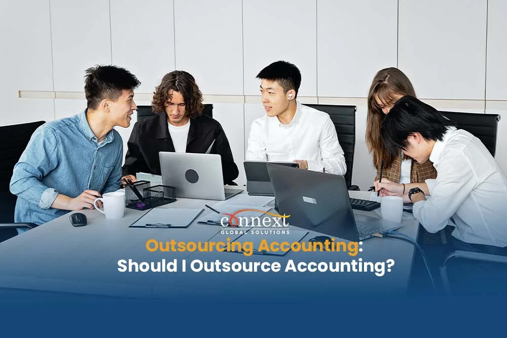 Accounting Outsourcing Should I Outsource Accounting Corporate meeting 5 people