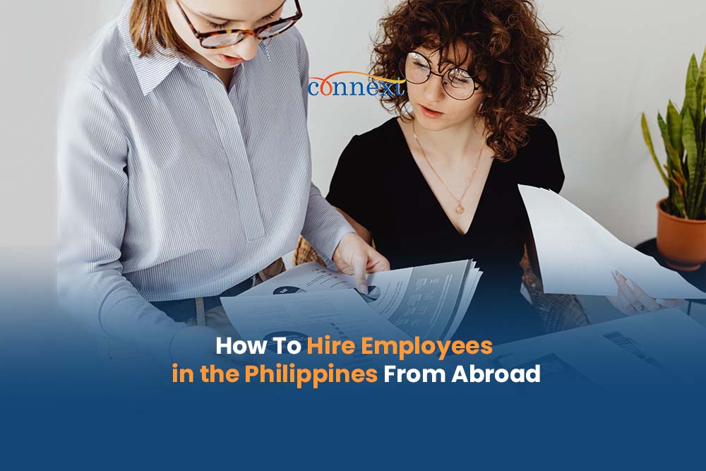 How To Hire Employees in the Philippines From Abroad 2 people in office