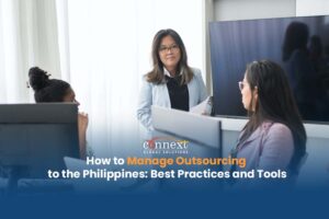 How-to-Manage-Outsourcing-to-the-Philippines-Best-Practices-and-Tools-asian-having-a-meeting-in-office