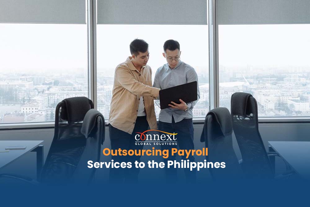 Outsourcing-Payroll-Services-to-the-Philippines-2-people-asian-with-laptop-inside-office-building