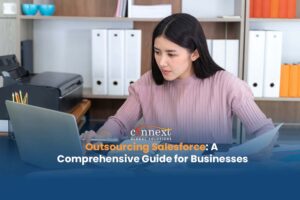 Outsourcing Salesforce A Comprehensive Guide for Businesses asian woman using laptop-1@1x_1