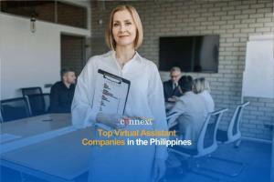 Top Virtual Assistant Companies in the Philippines woman in office attire in a conference room