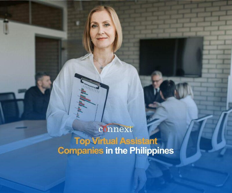 Top Virtual Assistant Companies in the Philippines woman in office attire in a conference room