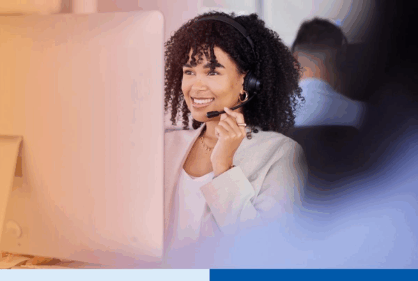 Call center, customer service or black woman on computer for customer support, consulting or network 