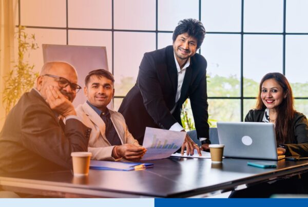 Dedicated offshore team in India collaborating in a secure operations center as an extension of a global business