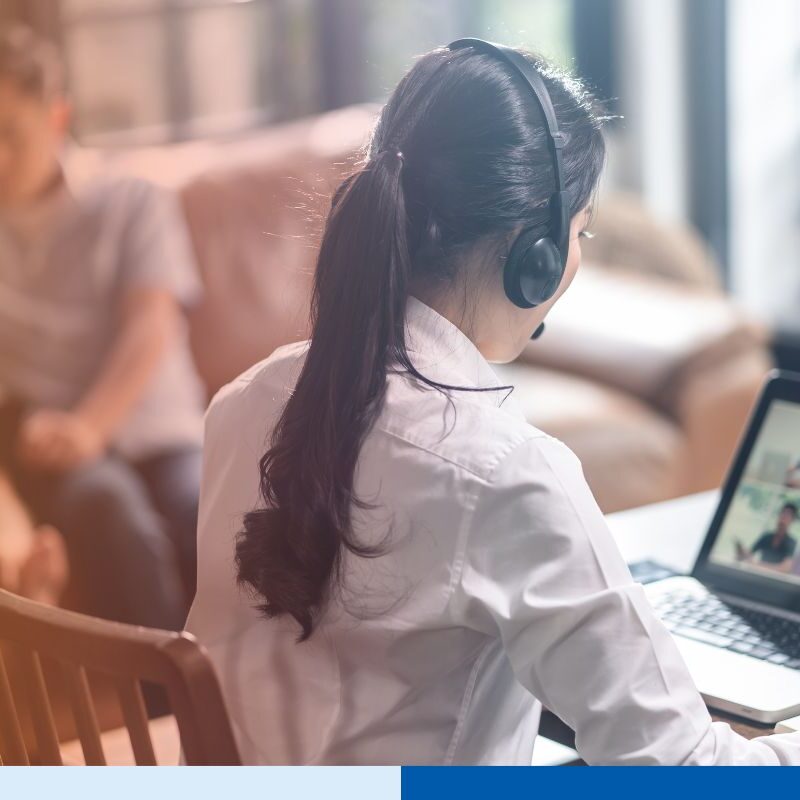 Offshore remote worforce hired through AI Supports Cross-Border Employment strategy working together for an outsourcing project.