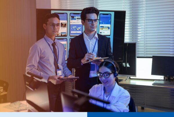 Offshore AI experts working together for a smoother AI integration in business processes