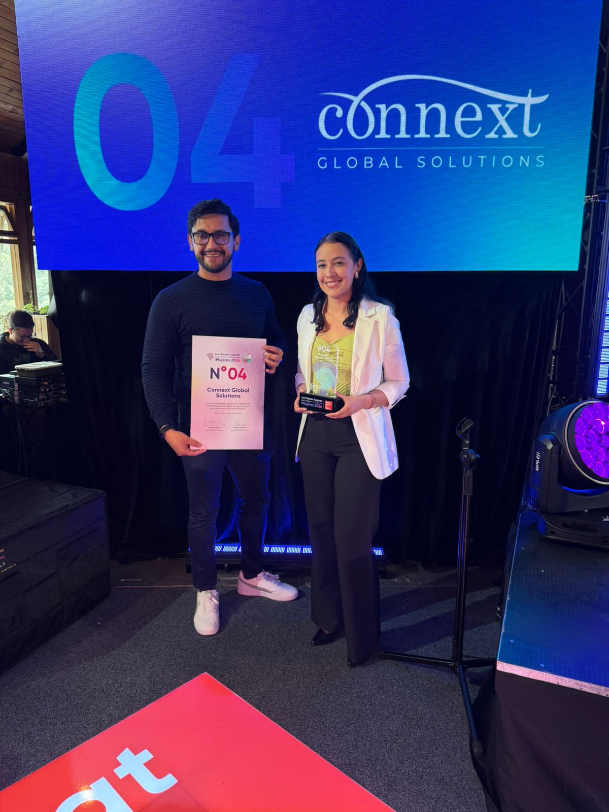 Connext Ranked #4 Best Workplace for Women in Colombia 2026 by Great Place to Work®