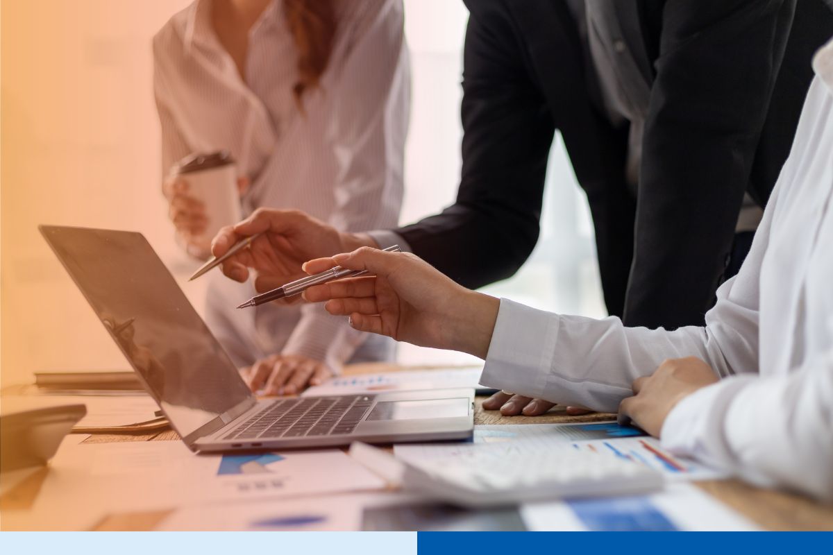 Offshore teams operating within an AI-integrated system to enhance workplace productivity.