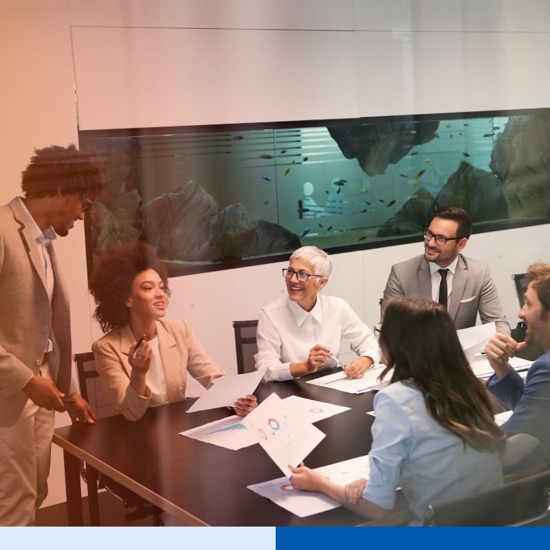 Business executive reviewing team cost comparison between Upwork and dedicated offshore teams