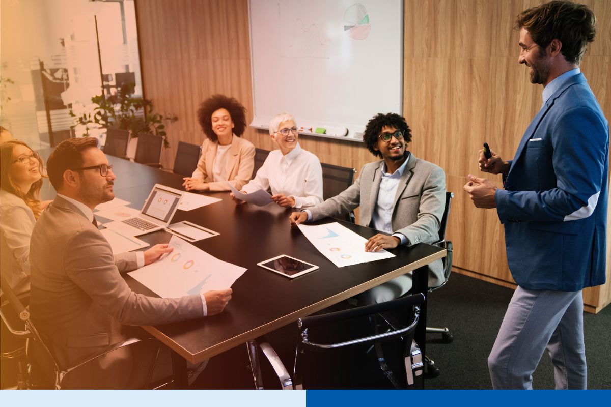 Offshore L&D manager delivering a structured onboarding program to a distributed team through a managed training process outsourcing model