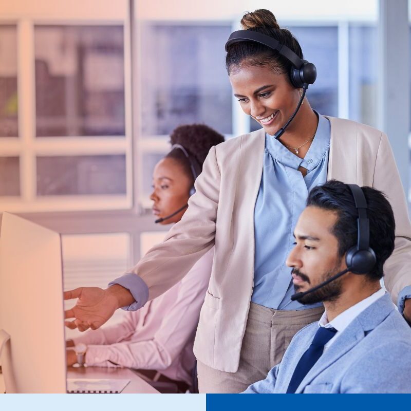 A group of offshore remote teams working together for a private equity firm.