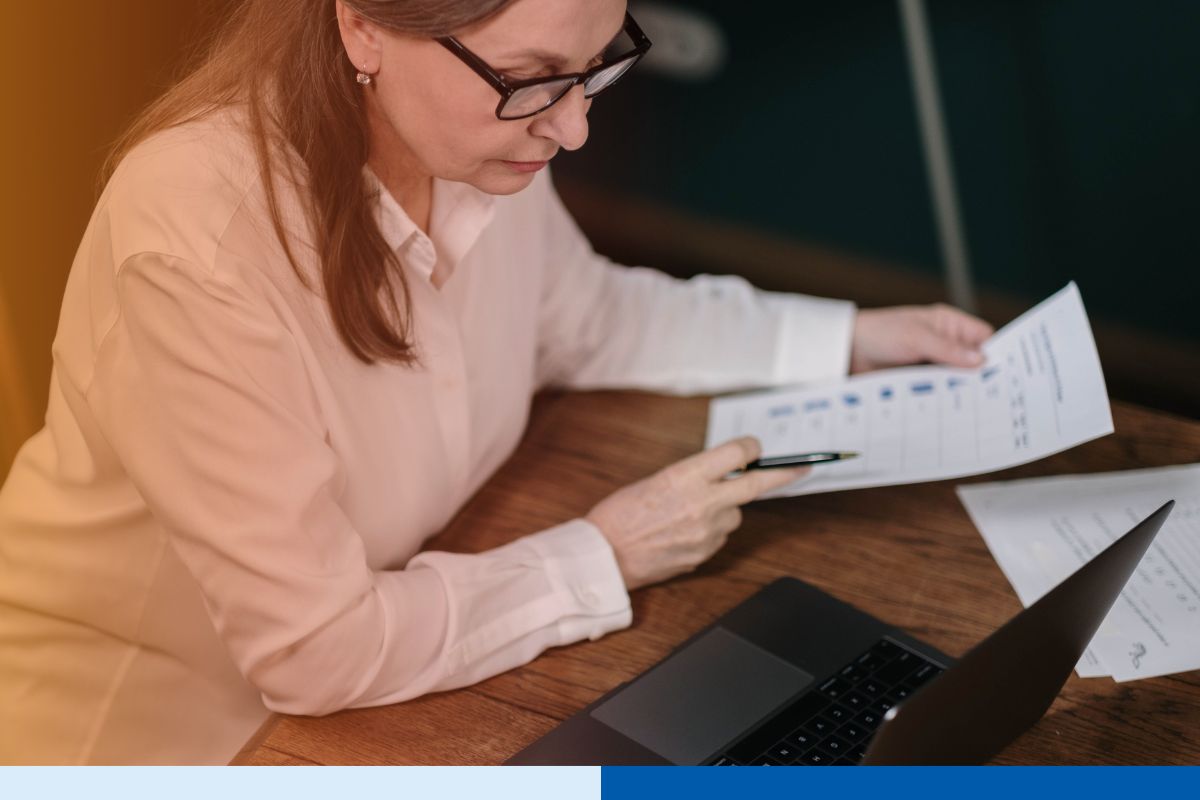 RCM director reviewing a multi-state patient collections compliance standard