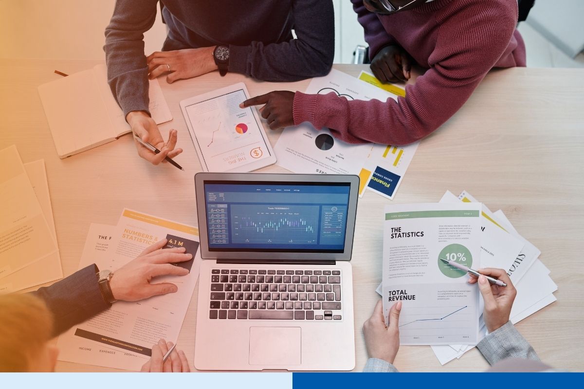 Healthcare revenue cycle management operations team collaborating on global staff augmentation strategy