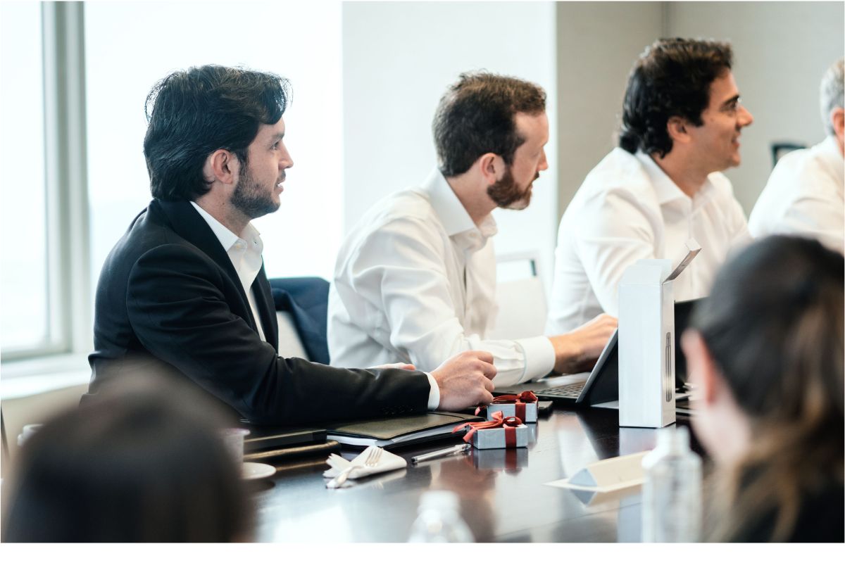 founders discussing the revenue cycle management outsourcing covers.